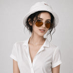 Reversible bucket hat 1point Logo