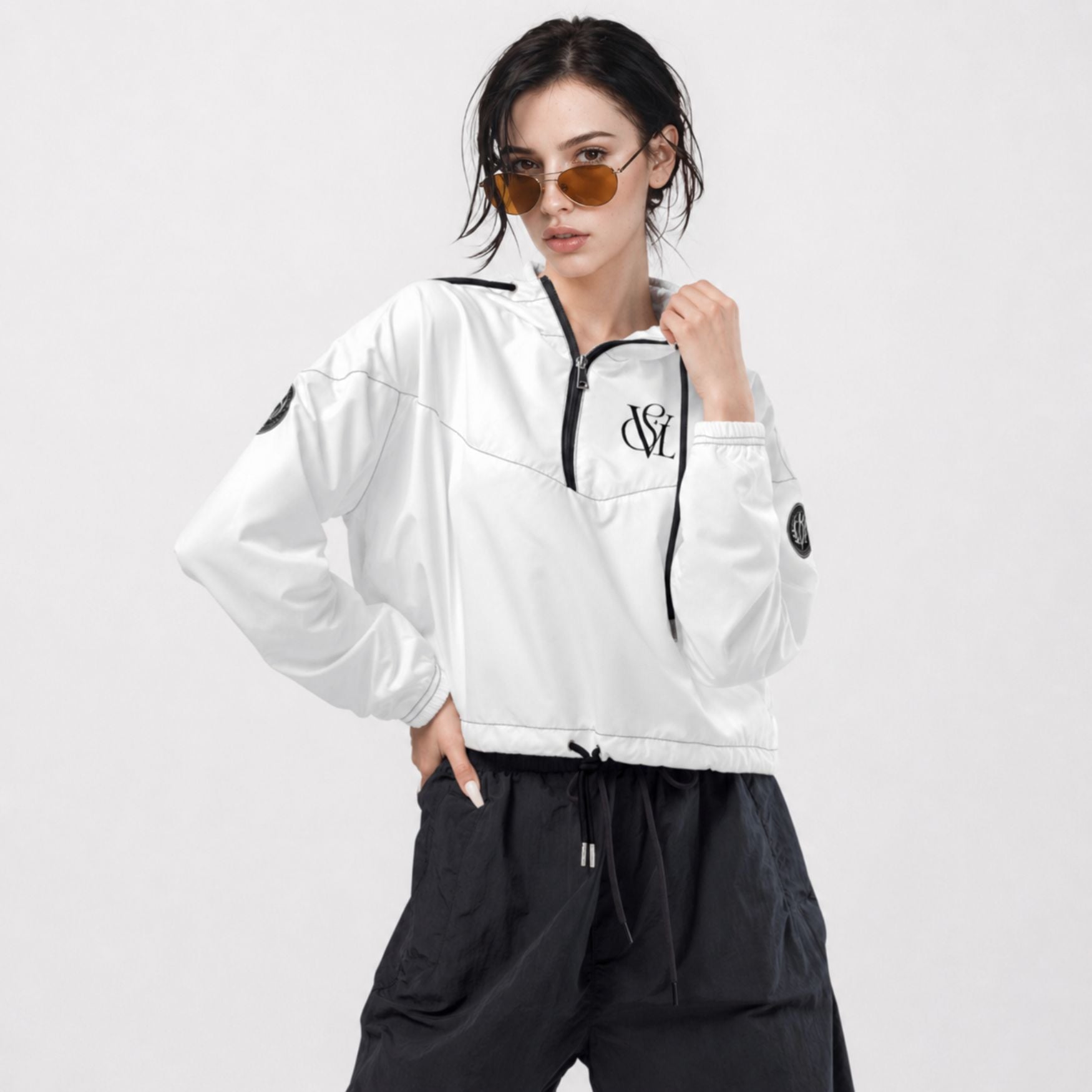 VERSIL Cropped windbreaker