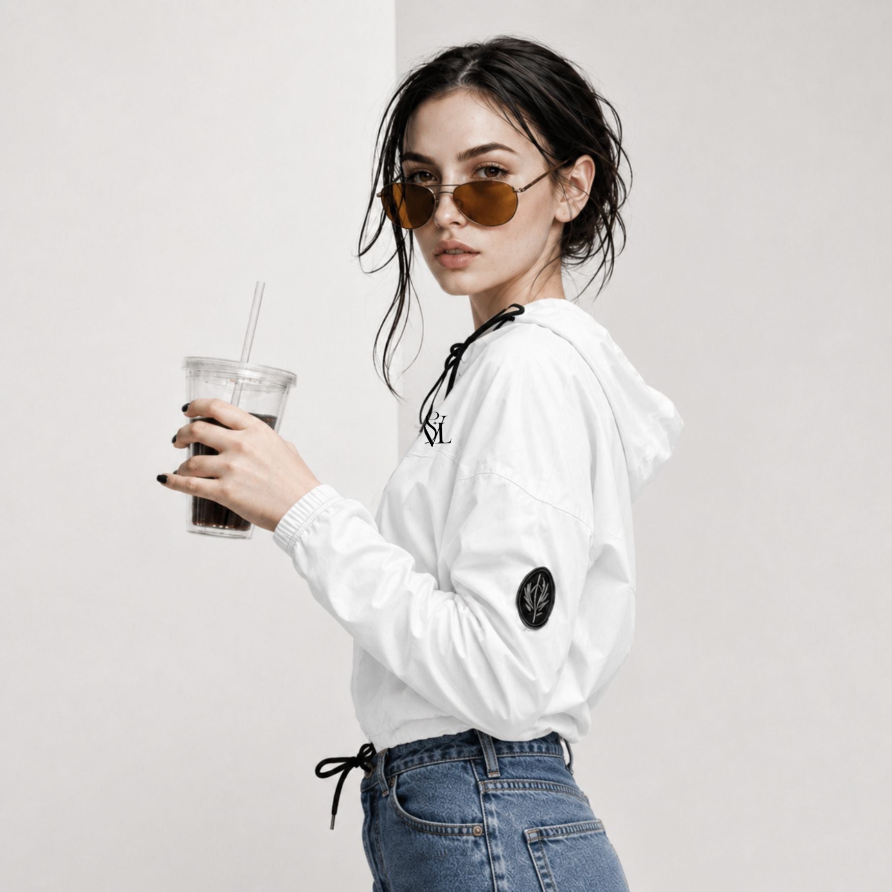 VERSIL Cropped windbreaker