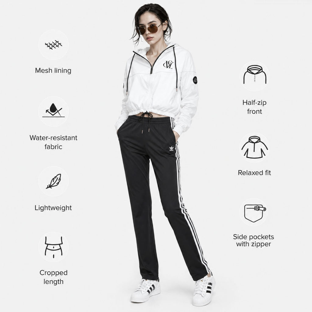 VERSIL Cropped windbreaker