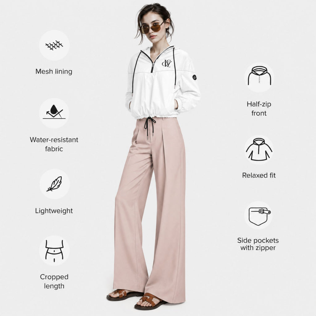 VERSIL Cropped windbreaker
