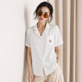 VERSIL LOGO All-over print women’s short sleeve top