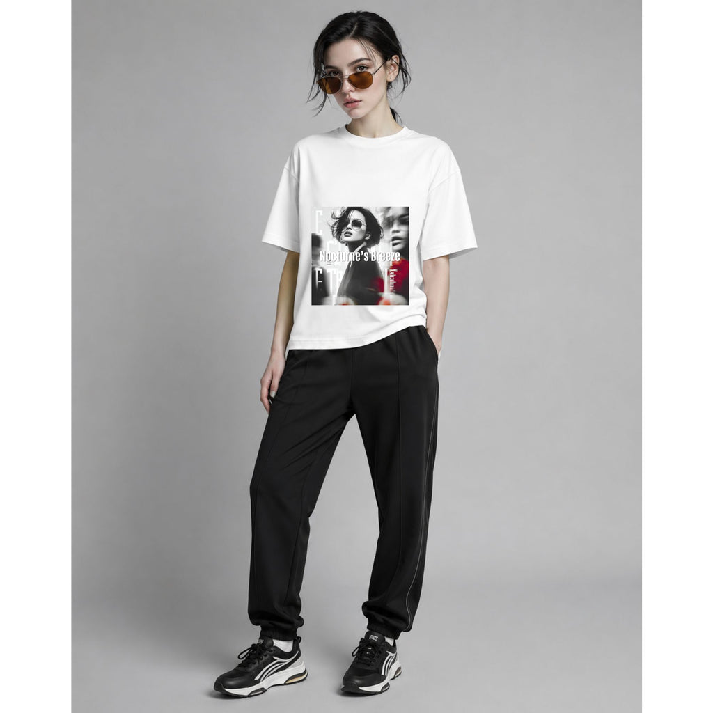VERSIL Album Artwork Oversized Cotton T-Shirt/Nocturne’s Breeze