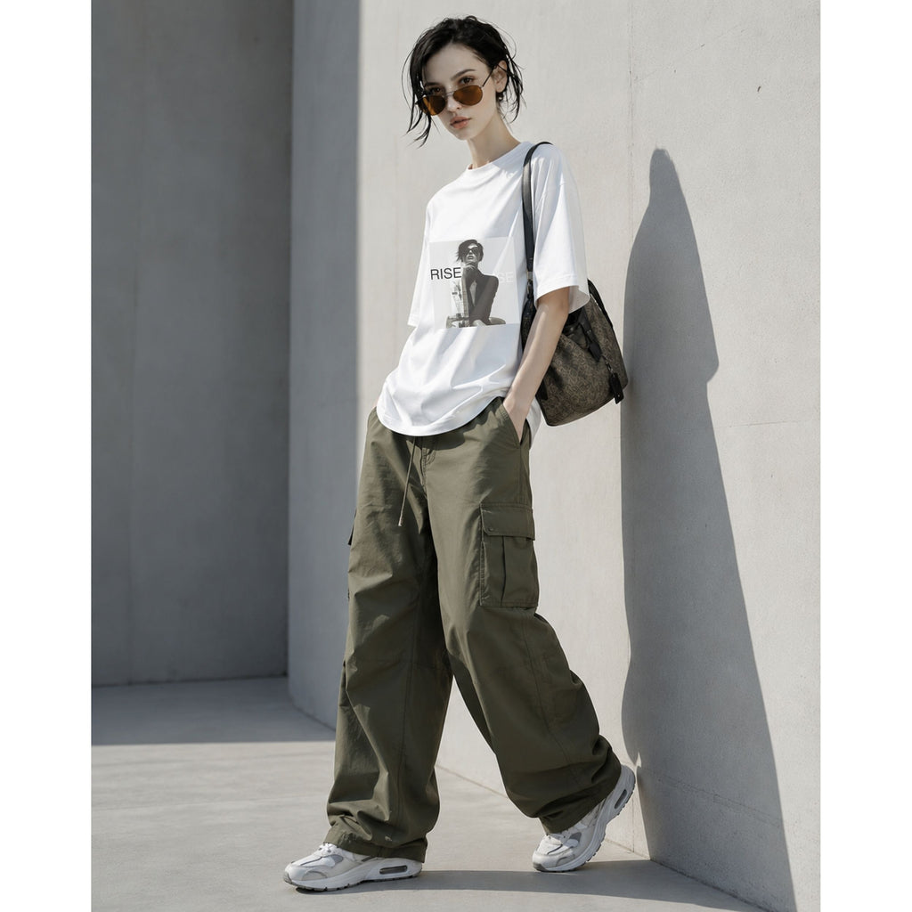 VERSIL Album Artwork Oversized Cotton T-Shirt/RISE