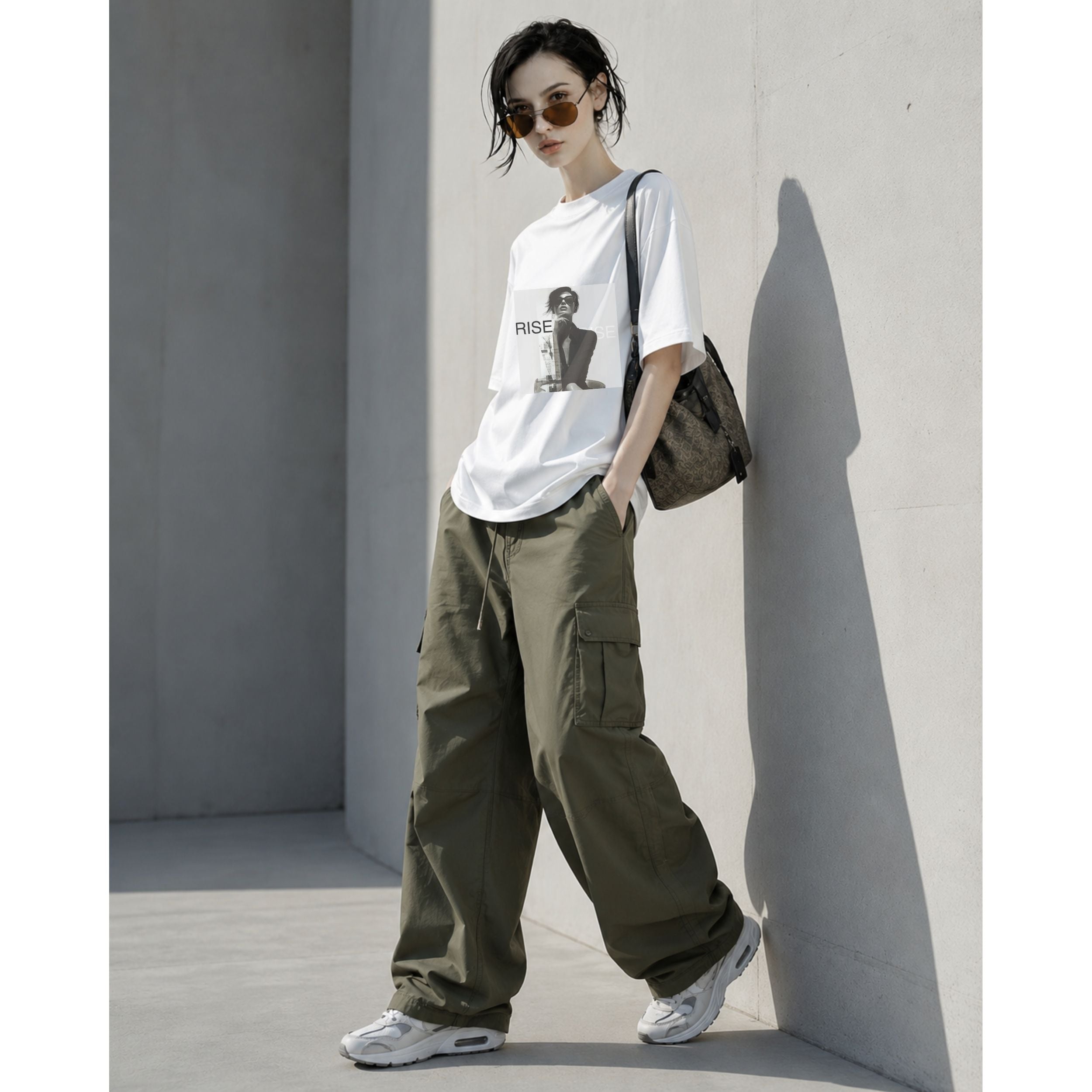 VERSIL Album Artwork Oversized Cotton T-Shirt/RISE