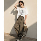 VERSIL Album Artwork Oversized Cotton T-Shirt/Canon en Agrias