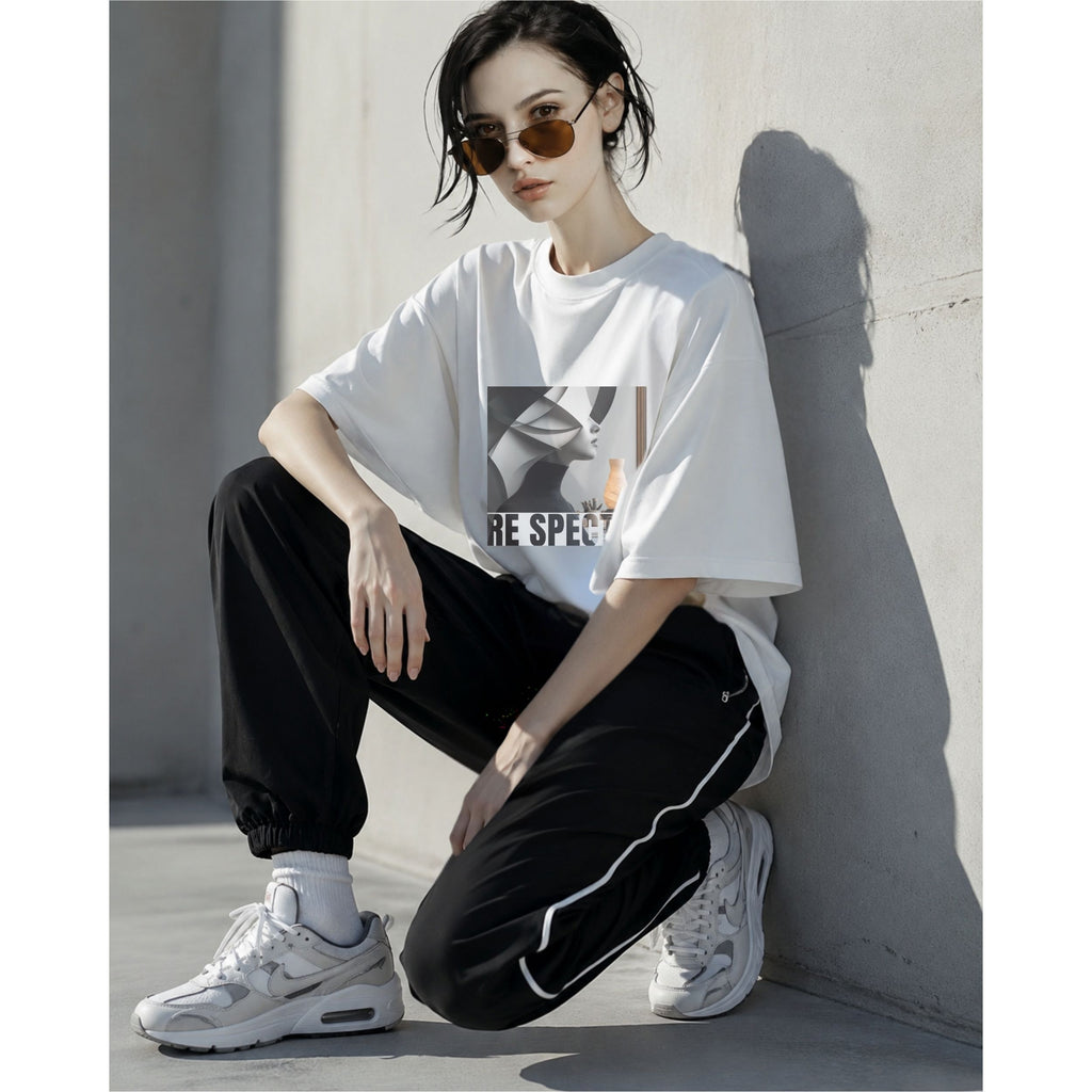 VERSIL Album Artwork Oversized Cotton T-Shirt/RE SPECTRE