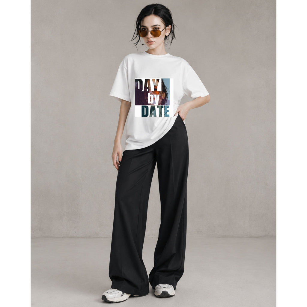 VERSIL Album Artwork Oversized Cotton T-Shirt/DAY by DATE