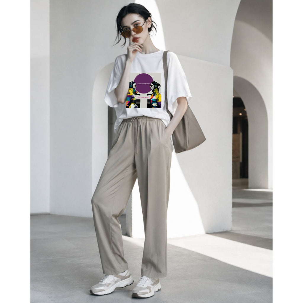 VERSIL Album Artwork Oversized Cotton T-Shirt/Lost Love Radio