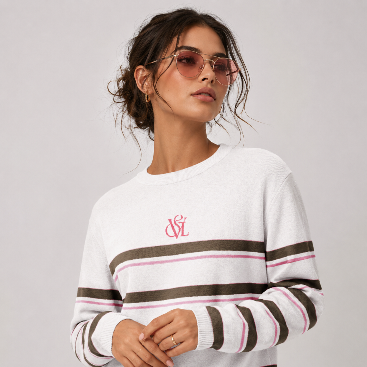 Blush Horizon Knit