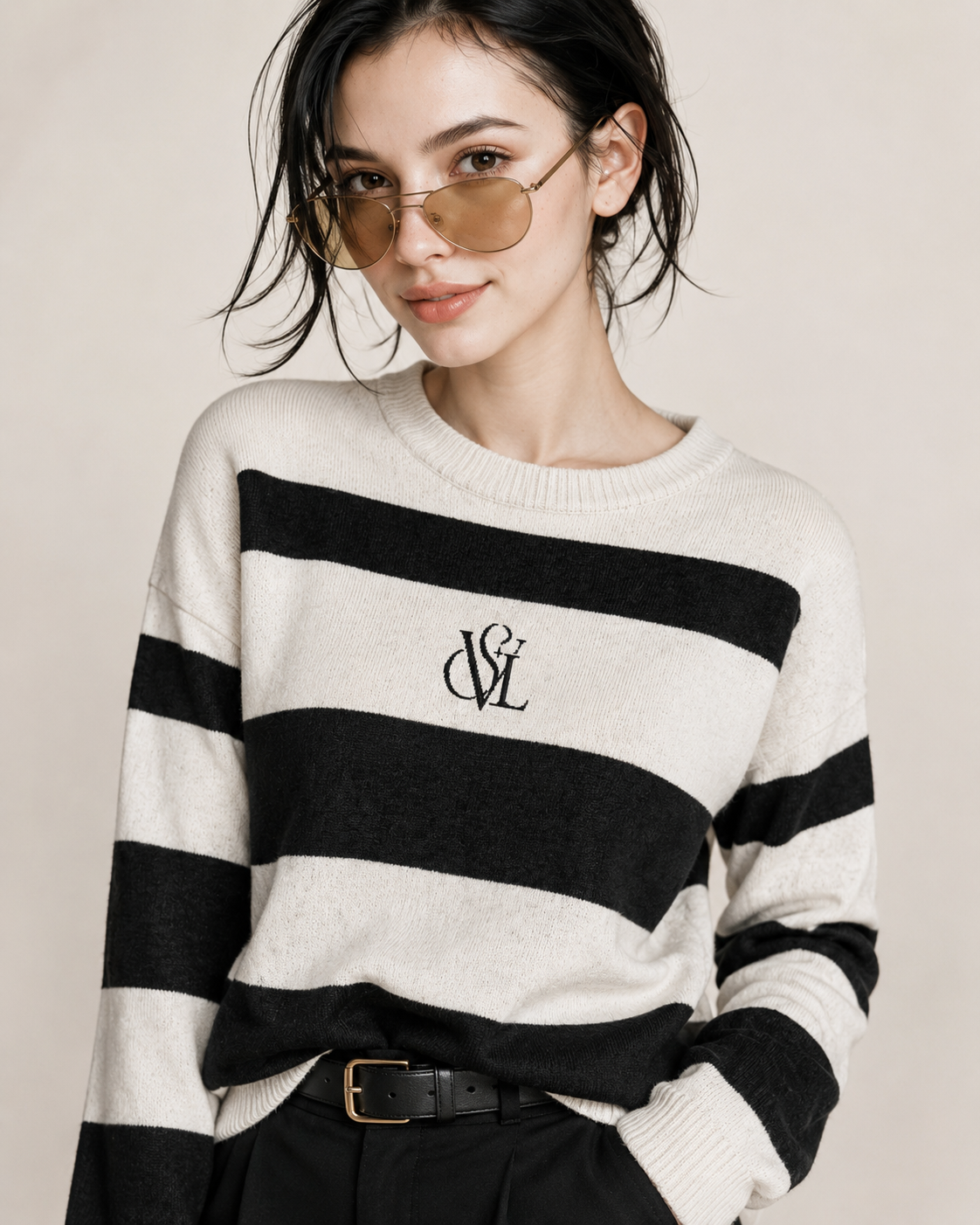 Noir Balance Knit