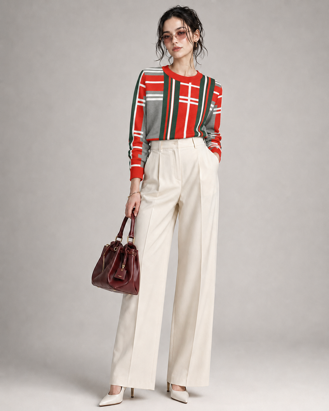 Red Archive Knit