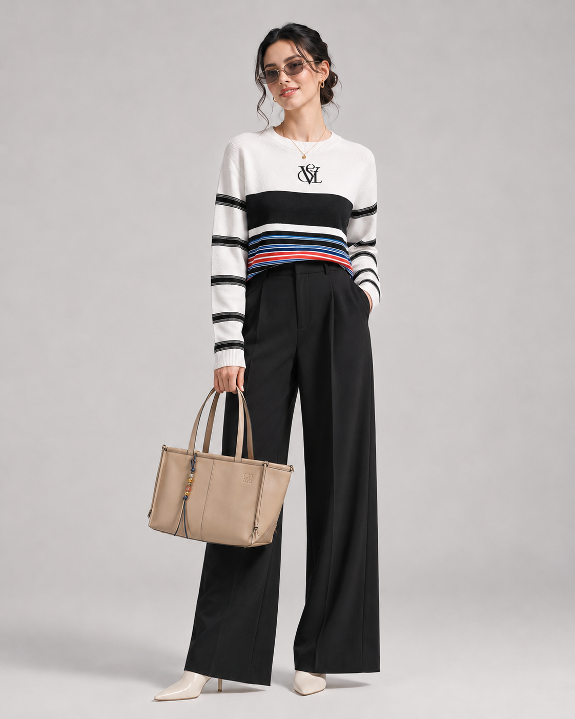 Contrast Muse Knit