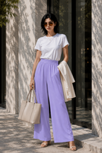 Lavender Haze Wide-Leg Pants