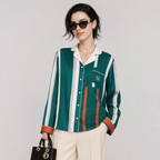 Forest Orange Line Dress Shirt