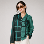 Teal Shadow Dress Shirt