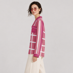 Rosé Matrix Dress Shirt