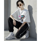 VERSIL Album Artwork Oversized Cotton T-Shirt/LOVE IS COOL