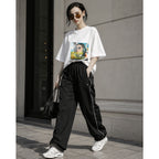 VERSIL Album Artwork Oversized Cotton T-Shirt/WHAT WE CALL HAPPINESS